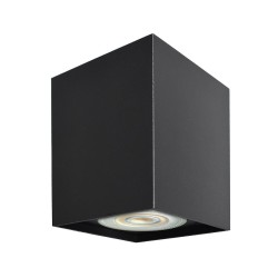 Spot Bima Square Schwarz 1xGU10