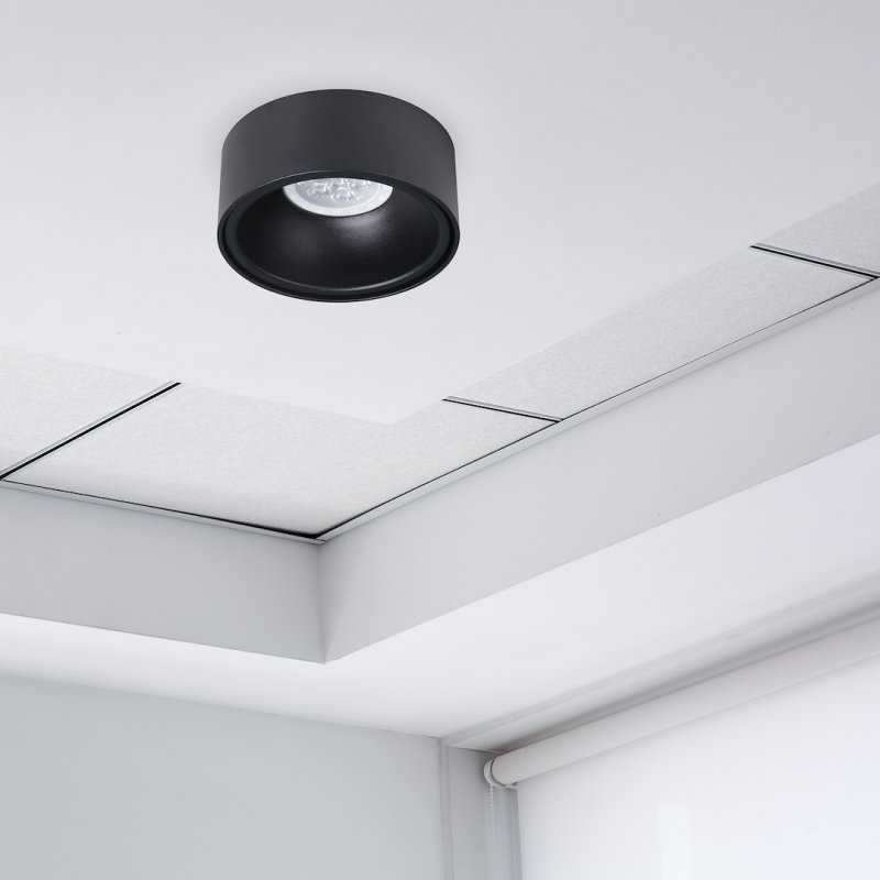Foco Empotrado Bali Round Black Foco Empotrado Bali Round Black