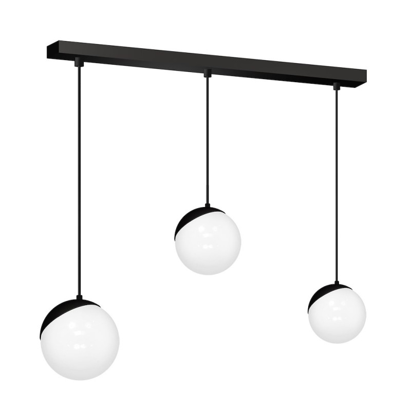 Lámpara colgante SFERA BLACK 3xE14 Lámpara colgante SFERA BLACK 3xE14