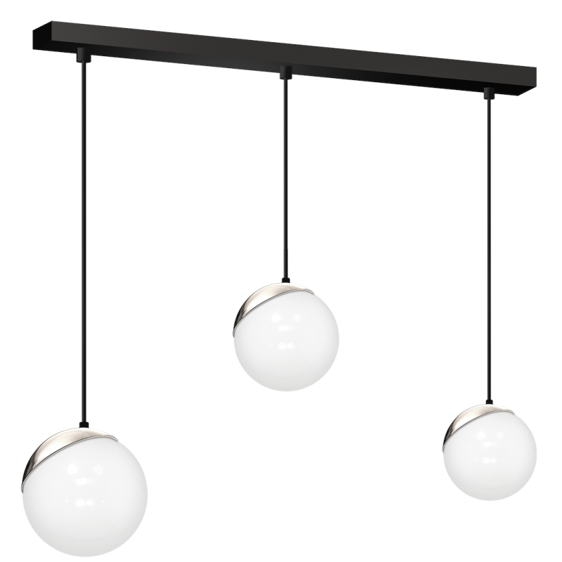 SFERA BLACK/CHROME Pendant Lamp 3xE14 SFERA BLACK/CHROME Pendant Lamp 3xE14