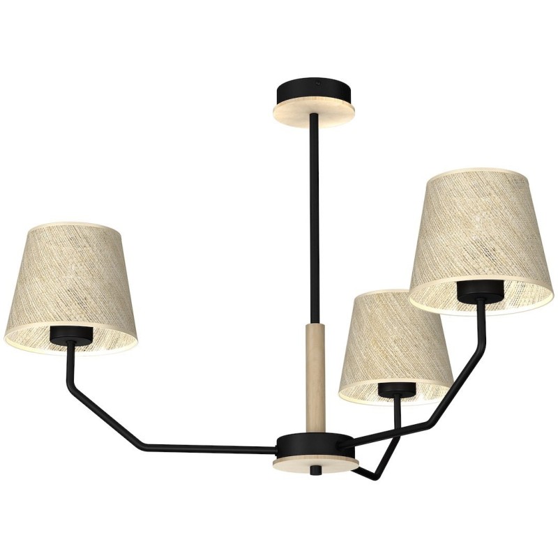Lámpara colgante ETNA Black 3xE27 Lámpara colgante ETNA Black 3xE27