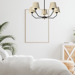 ETNA Black Pendant Lamp 5xE27 ETNA Black Pendant Lamp 5xE27
