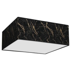 Lampa sufitowa SENSO Black/Gold kwadrat 3xE27 Lampa sufitowa SENSO Black/Gold kwadrat 3xE27