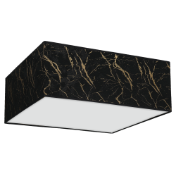 Lampa sufitowa SENSO Black/Gold kwadrat 3xE27 Lampa sufitowa SENSO Black/Gold kwadrat 3xE27