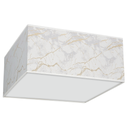 Ceiling lamp Senso square 2xE27 White/Gold Ceiling lamp Senso square 2xE27 White/Gold