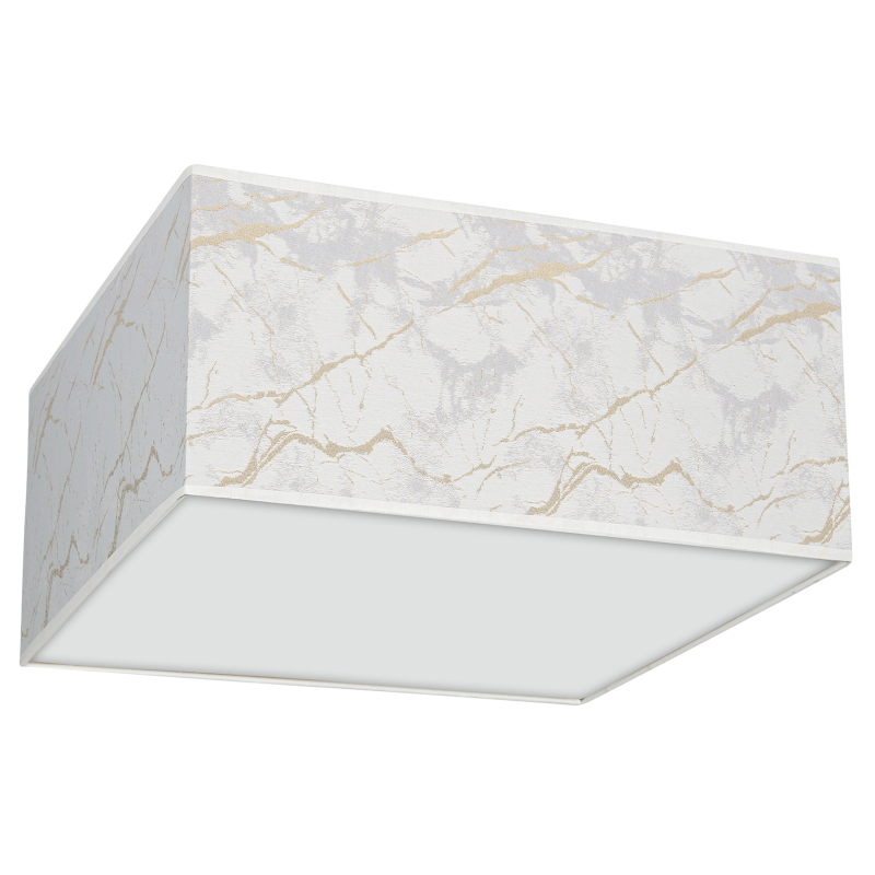 Ceiling lamp Senso square 2xE27 White/Gold Ceiling lamp Senso square 2xE27 White/Gold