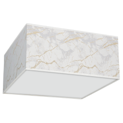 Senso Ceiling Lamp Square 3xE27 White/Gold Senso Ceiling Lamp Square 3xE27 White/Gold