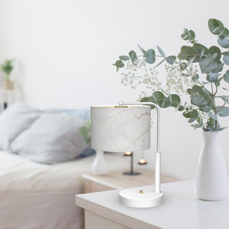 Senso Night Lamp 1xE27 White/Gold Senso Night Lamp 1xE27 White/Gold