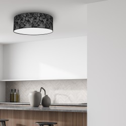 Lampa Sufitowa SATINO SILVER 3xE27 Ø50cm Lampa Sufitowa SATINO SILVER 3xE27 Ø50cm