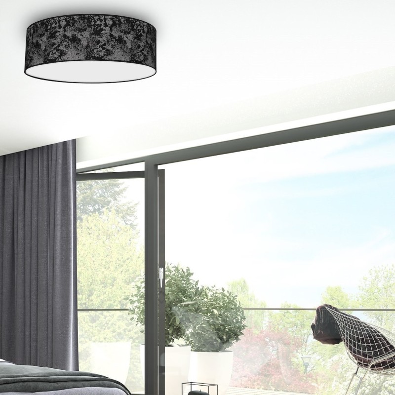 Lampa Sufitowa SATINO SILVER 3xE27 Ø60cm Lampa Sufitowa SATINO SILVER 3xE27 Ø60cm