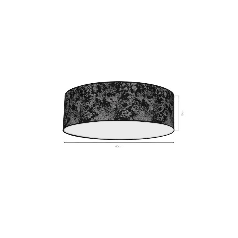 Lampa Sufitowa SATINO SILVER 3xE27 Ø60cm Lampa Sufitowa SATINO SILVER 3xE27 Ø60cm