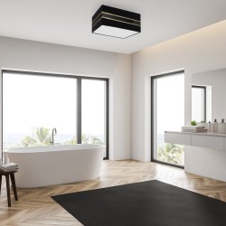 Ceiling lamp Square ULTIMO BLACK 2xE27 Ceiling lamp Square ULTIMO BLACK 2xE27