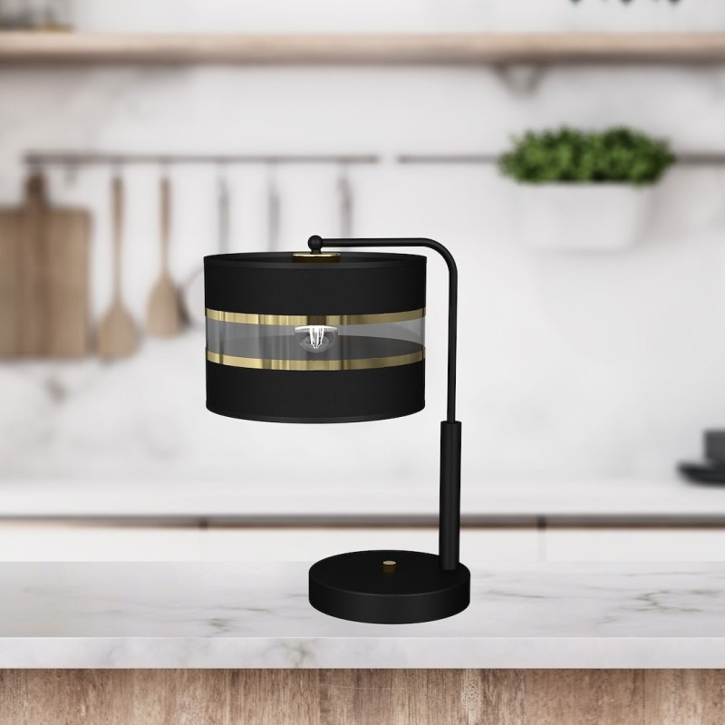 Lampka Nocna ULTIMO BLACK 1xE27 Lampka Nocna ULTIMO BLACK 1xE27