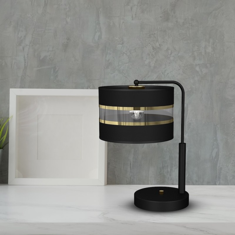 Lampka Nocna ULTIMO BLACK 1xE27 Lampka Nocna ULTIMO BLACK 1xE27