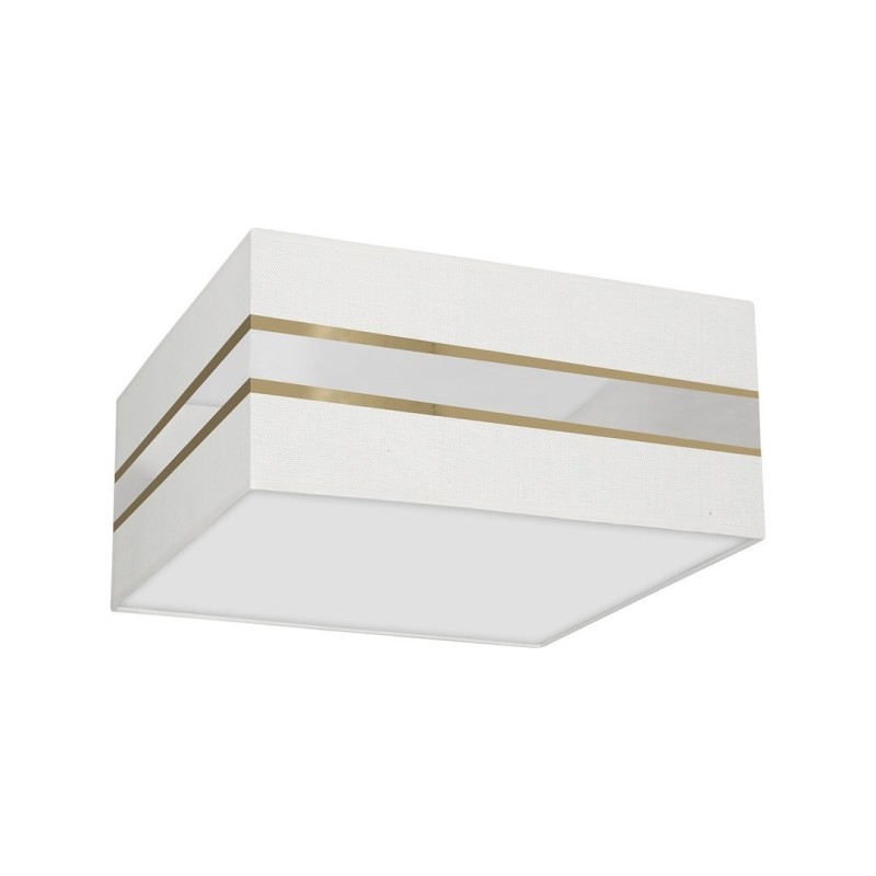 Lámpara de techo Cuadrada Ultimo 2xE27 Blanco