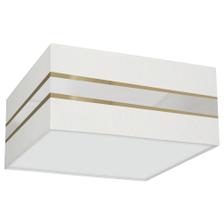 Ceiling lamp Square Ultimo 2xE27 White Ceiling lamp Square Ultimo 2xE27 White