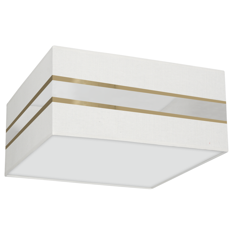 Ceiling lamp Square Ultimo 2xE27 White Ceiling lamp Square Ultimo 2xE27 White