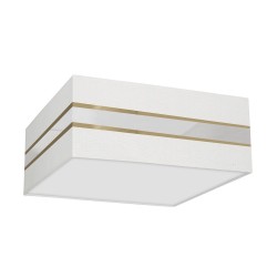 Deckenleuchte Quadrat Ultimo 3xE27 Weiß