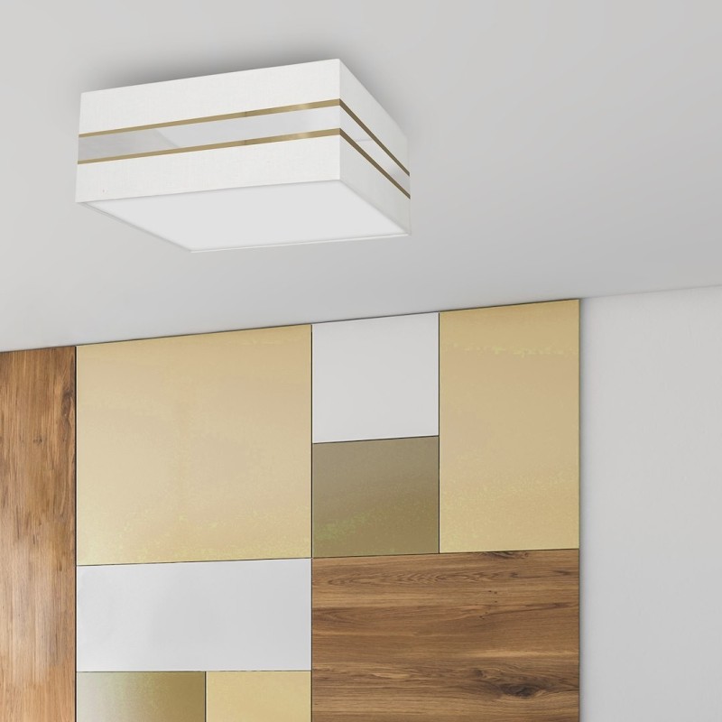 Ceiling lamp Square Ultimo 3xE27 White Ceiling lamp Square Ultimo 3xE27 White
