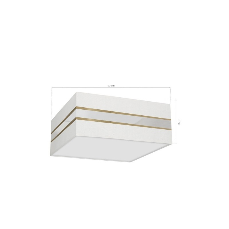 Ceiling lamp Square Ultimo 3xE27 White Ceiling lamp Square Ultimo 3xE27 White
