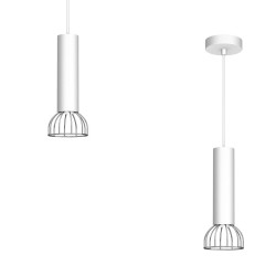 Hanging Lamp DANTE SILVER 1x mini GU10