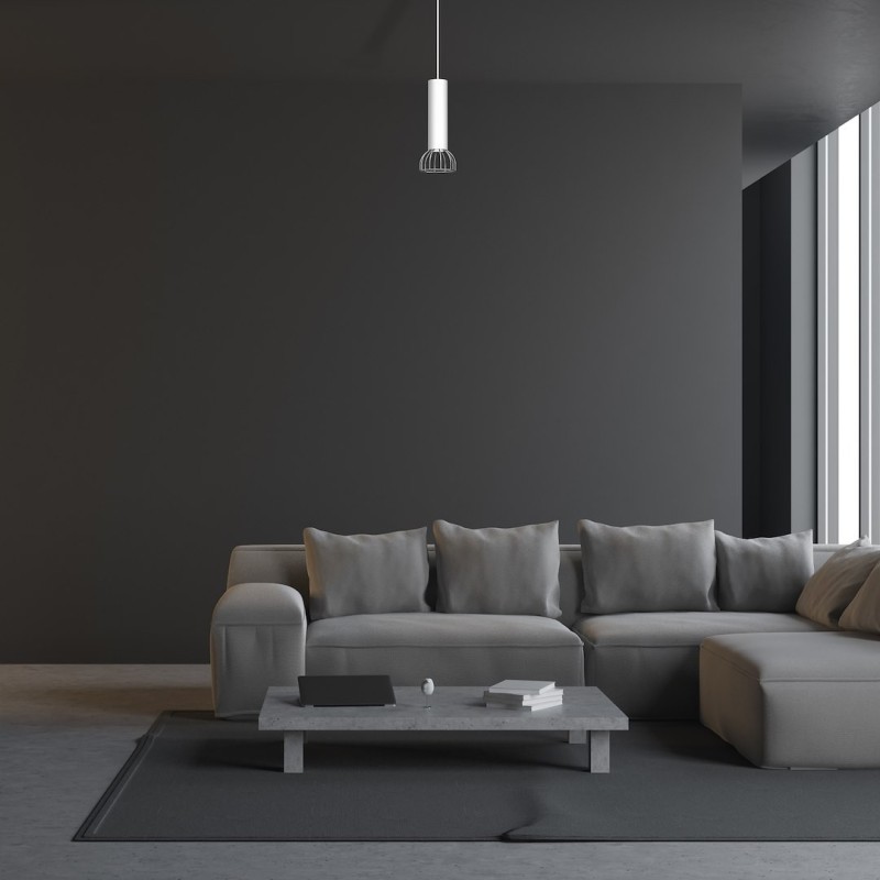 Lampa Wisząca DANTE SILVER 1x mini GU10 Lampa Wisząca DANTE SILVER 1x mini GU10