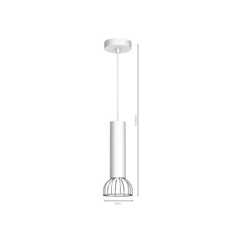 Lampa Wisząca DANTE SILVER 1x mini GU10 Lampa Wisząca DANTE SILVER 1x mini GU10