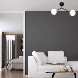 Lampa sufitowa JOY BLACK / GOLD 2xE14 Lampa sufitowa JOY BLACK / GOLD 2xE14