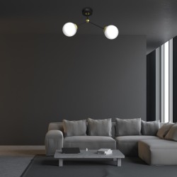 Lampa sufitowa JOY BLACK / GOLD 2xE14 Lampa sufitowa JOY BLACK / GOLD 2xE14