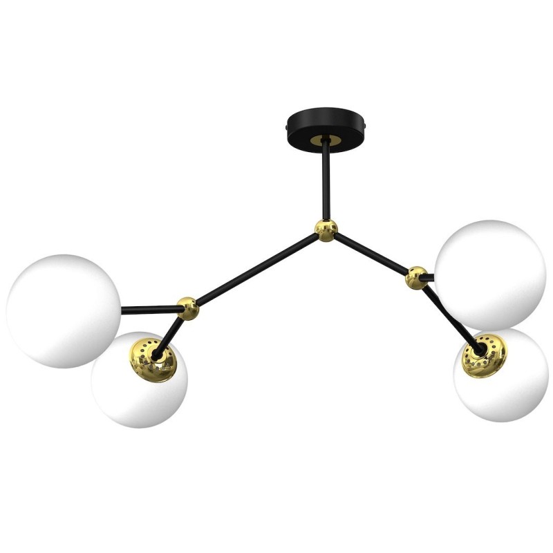 JOY BLACK / GOLD Ceiling Lamp 4xE14 JOY BLACK / GOLD Ceiling Lamp 4xE14