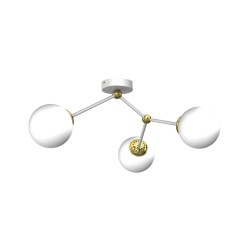 Ceiling lamp Joy 3xE14 White/Gold Ceiling lamp Joy 3xE14 White/Gold