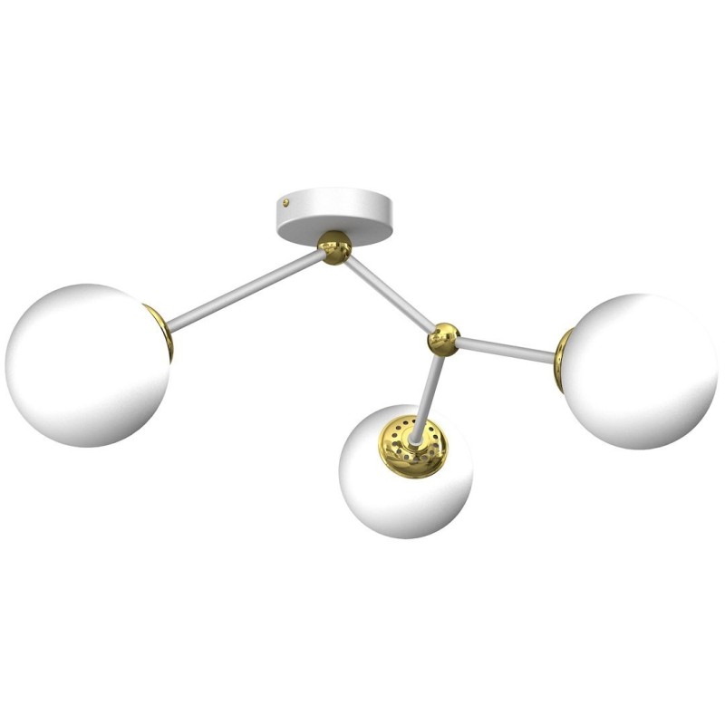 Ceiling lamp Joy 3xE14 White/Gold Ceiling lamp Joy 3xE14 White/Gold