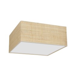 Deckenleuchte Marshall 3xE27 Weiß/Rattan