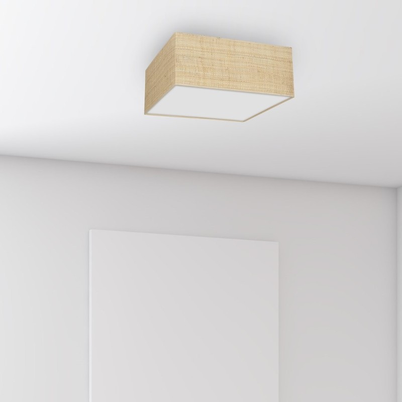 Lampa sufitowa Marshall 3xE27 Biały/Rattan Lampa sufitowa Marshall 3xE27 Biały/Rattan