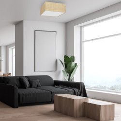 Lampa sufitowa Marshall 3xE27 Biały/Rattan Lampa sufitowa Marshall 3xE27 Biały/Rattan