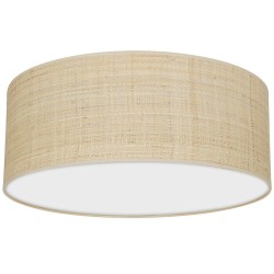 Lampa sufitowa Marshall 2xE27 Ø40cm Biały/Rattan Lampa sufitowa Marshall 2xE27 Ø40cm Biały/Rattan