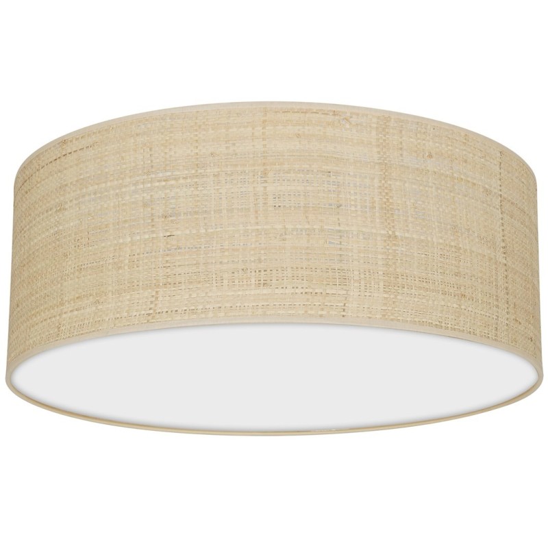 Lampa sufitowa Marshall 2xE27 Ø40cm Biały/Rattan Lampa sufitowa Marshall 2xE27 Ø40cm Biały/Rattan