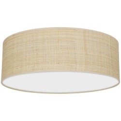 Lampa sufitowa Marshall 3xE27 Ø50cm Biały/Rattan Lampa sufitowa Marshall 3xE27 Ø50cm Biały/Rattan