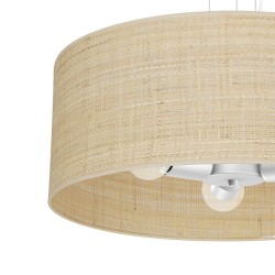 Lampa wisząca Marshall Biały/Rattan 3xE27 Lampa wisząca Marshall Biały/Rattan 3xE27