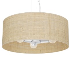 Lampa wisząca Marshall Biały/Rattan 3xE27 Lampa wisząca Marshall Biały/Rattan 3xE27