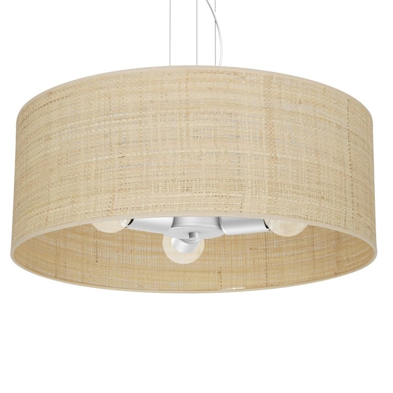 Lampa wisząca Marshall Biały/Rattan 3xE27 Lampa wisząca Marshall Biały/Rattan 3xE27