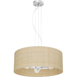 Lampa wisząca Marshall Biały/Rattan 3xE27 Lampa wisząca Marshall Biały/Rattan 3xE27