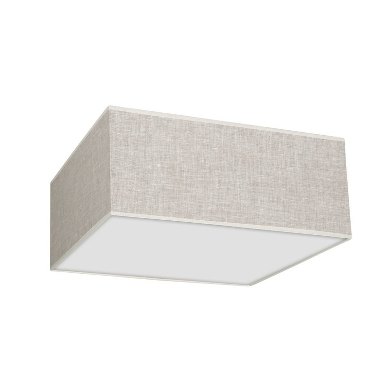 Ceiling lamp LINO WHITE / FLAX 2xE27