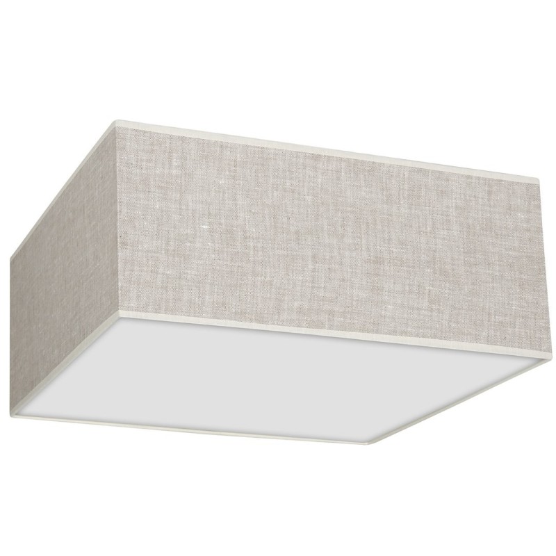 Ceiling lamp LINO WHITE / FLAX 2xE27 Ceiling lamp LINO WHITE / FLAX 2xE27