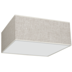 Ceiling lamp LINO WHITE / FLAX 2xE27 Ceiling lamp LINO WHITE / FLAX 2xE27