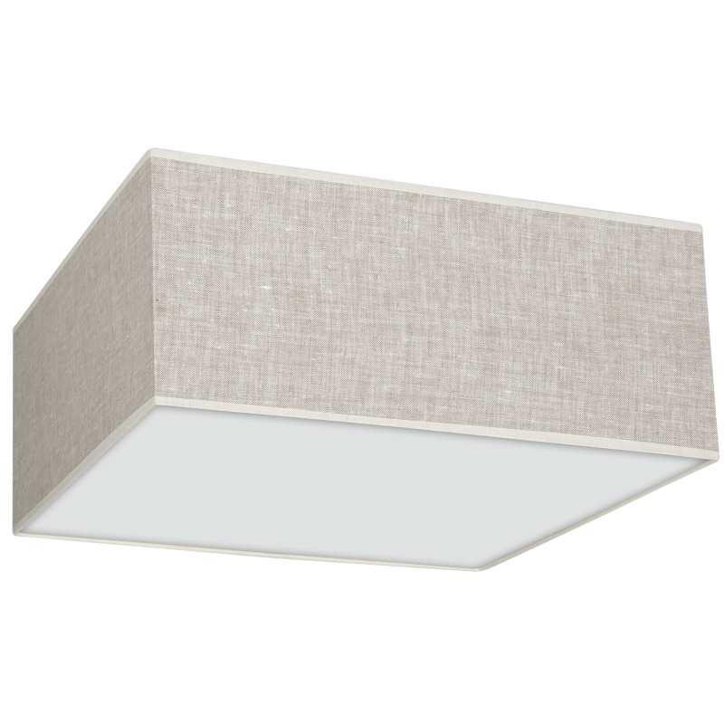 Ceiling lamp LINO WHITE / FLAX 2xE27 Ceiling lamp LINO WHITE / FLAX 2xE27