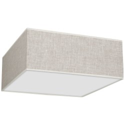 Ceiling lamp LINO WHITE / FLAX 3xE27 Ceiling lamp LINO WHITE / FLAX 3xE27