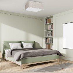 Ceiling lamp LINO WHITE / FLAX 3xE27 Ceiling lamp LINO WHITE / FLAX 3xE27