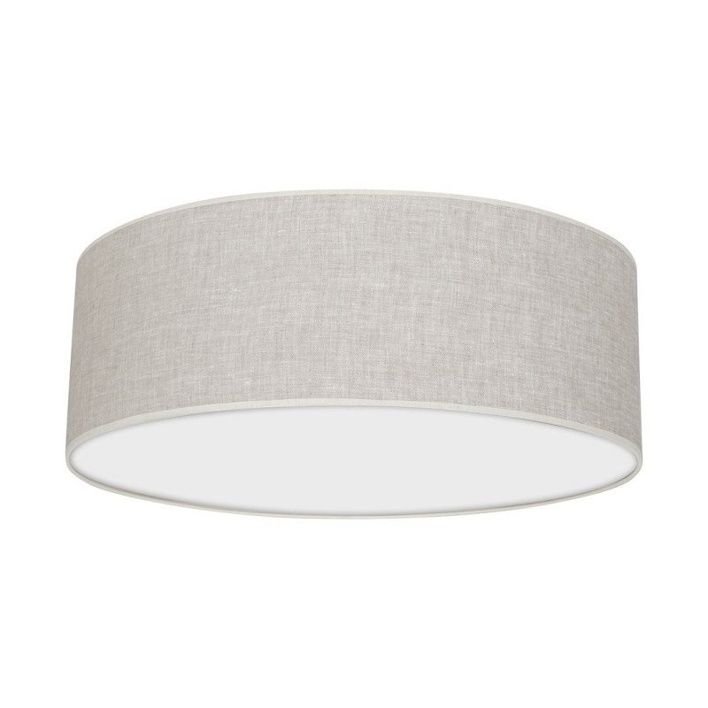 Ceiling lamp LINO WHITE / FLAX 3xE27