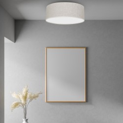 Ceiling lamp LINO WHITE / FLAX 3xE27 Ceiling lamp LINO WHITE / FLAX 3xE27